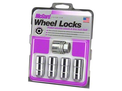 McGard Wheel Lock Nut Set - 4pk. Cone Seat M12X1.75 - 24160