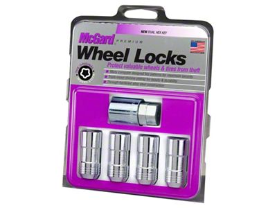 McGard Wheel Lock Nut Set - 4pk. Cone Seat M14X1.5 - 24210