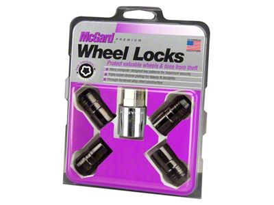 McGard Wheel Lock Nut Set - 4pk. Cone Seat M14X1.5 - 24216
