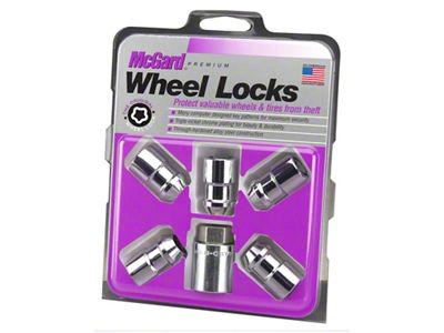 McGard Wheel Lock Nut Set - 5pk. Cone Seat 7/16-20 - 24532