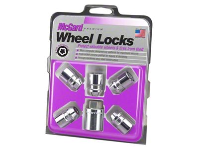 McGard Wheel Lock Nut Set - 5pk. Cone Seat M12X1.25 - 24552