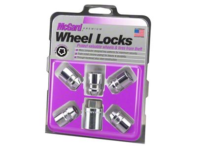McGard Wheel Lock Nut Set - 5pk. Cone Seat M12X1.25 - 24554