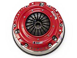 McLeod RST Twin Disc 800HP Organic Clutch Kit with 8-Bolt Aluminum Flywheel; 26-Spline (09-10, 12-20 Dodge Challenger 5.7L/6.4L)