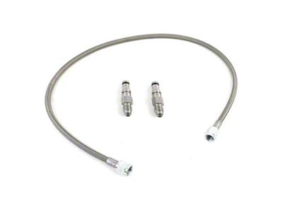 McLeod 2015+ Ford Mustang Steel Braided Hydraulic Clutch Line - 139253