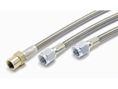 McLeod Steel Braided Line Double An4 Female 30in Long - 139100-30