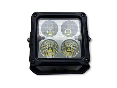 Race Sport Lighting MELT Series 4.3 INCH HEATED LENS LED FLOOD LIGHT 60W 7,200 RAW LUMENS - RSL7640
