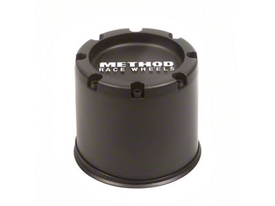 Method Race Wheels Cap 1524 - 108mm - Black - Push Thru - CP-1524B114-S1