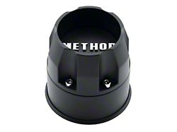 Method Race Wheels Cap 1717 - 94mm - Black - Push Thru - CP-1717B100-S1