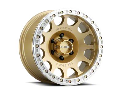 Method Race Wheels MR105 V3 Gold Wheel; 17x9; -38mm Offset