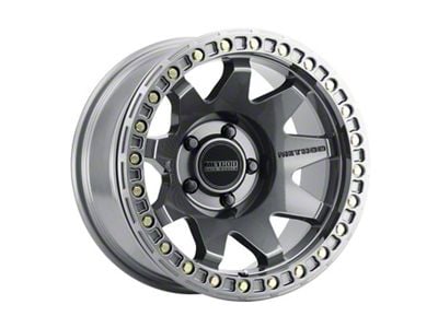 Method Race Wheels MR108 Gloss Titanium Wheel; 17x9; -44mm Offset; 5x127mm Bolt Pattern; 71.50mm Hub Bore