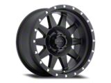 Method Race Wheels MR301 The Standard Matte Black Wheel; 17x9; -12mm Offset; 6x139.7mm Bolt Pattern; 108mm Hub Bore