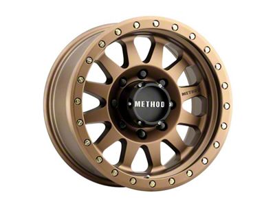 Method Race Wheels MR304 Double Standard Bronze Wheel; 17x8.5; 0mm Offset; 8x170mm Bolt Pattern; 130.81mm Hub Bore