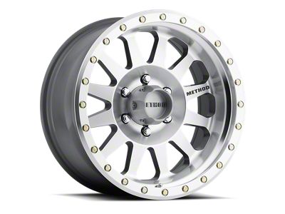 Method Race Wheels MR304 Double Standard Machined Wheel; 17x8.5; 0mm Offset