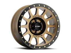 Method Race Wheels MR305 NV Bronze Wheel; 17x8.5; 0mm Offset; 6x139.7mm Bolt Pattern; 108mm Hub Bore 
