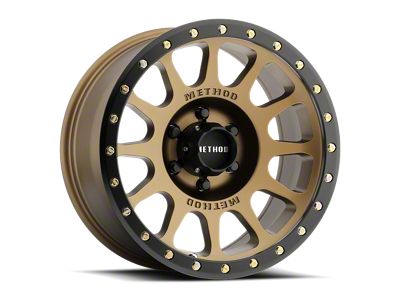 Method Race Wheels MR305 NV Bronze Wheel; 20x9; 18mm Offset
