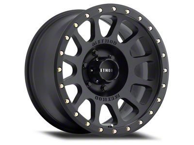 Method Race Wheels MR305 NV Matte Black Wheel; 20x9; 18mm Offset