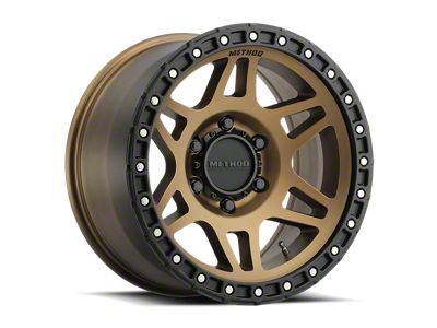 Method Race Wheels MR312 Bronze with Matte Black Lip Wheel; 17x8.5; 0mm Offset; 6x135mm Bolt Pattern; 87mm Hub Bore
