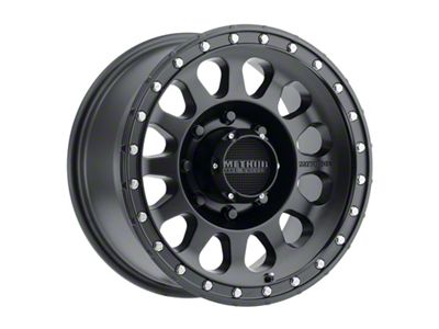 Method Race Wheels MR315 Matte Black Wheel; 17x8.5; 25mm Offset