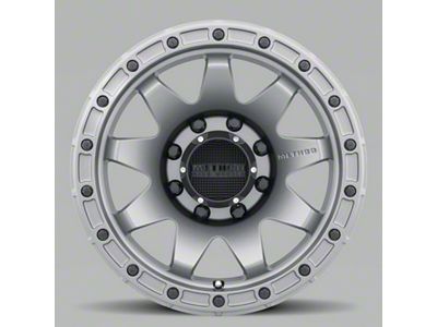Method Race Wheels MR317 Titanium Wheel; 18x9; 18mm Offset; 8x170mm Bolt Pattern; 130.81mm Hub Bore