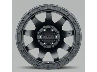 Method Race Wheels MR317 Matte Black Wheel; 20x9; 18mm Offset