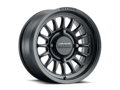 Method Race Wheels MR411 Bead Grip Matte Black Wheel; 15x7; 38mm Offset; 5x114.3mm Bolt Pattern; 72mm Hub Bore