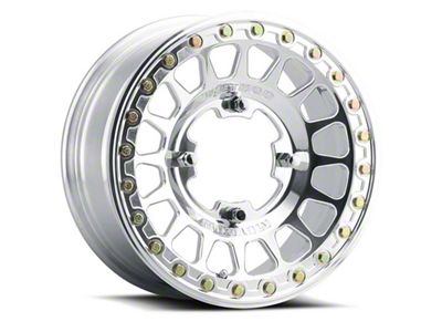 Method Race Wheels MR413 Beadlock Polished Wheel; 15x7; 38mm Offset