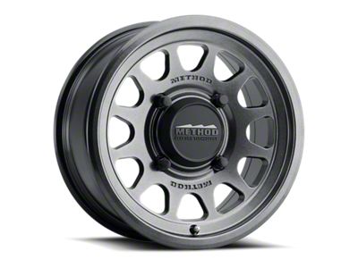 Method Race Wheels MR414 Bead Grip Graphite Wheel; 15x10; 25mm Offset