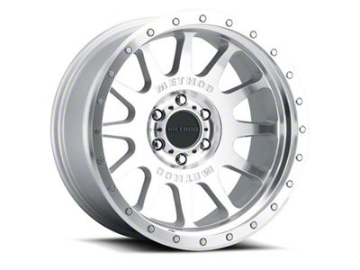 Method Race Wheels MR605 NV Machined Wheel; 20x10; -24mm Offset; 5x139.7mm Bolt Pattern; 108mm Hub Bore