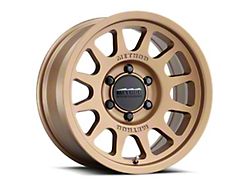 Method Race Wheels MR703 Bead Grip Bronze Wheel; 17x8.5; 0mm Offset; 6x139.7mm Bolt Pattern; 106.25mm Hub Bore