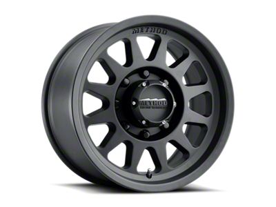 Method Race Wheels MR704 HD Bead Grip Matte Black Wheel; 17x9; 18mm Offset