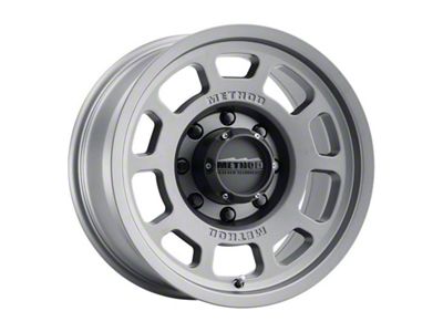 Method Race Wheels MR705 Bead Grip Titanium Wheel; 17x8.5; 0mm Offset; 8x170mm Bolt Pattern; 130.81mm Hub Bore