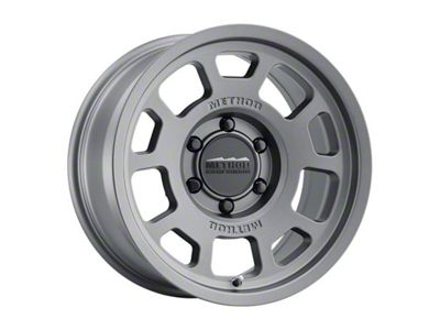 Method Race Wheels MR705 Bead Grip Titanium Wheel; 18x9; 18mm Offset; 6x135mm Bolt Pattern; 87mm Hub Bore
