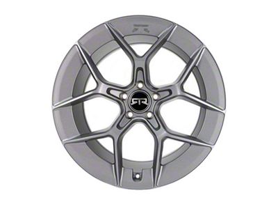 RTR Aero 5 Liquid Charcoal Wheel; 20x9.5; 33mm Offset; 5x114.3mm Bolt Pattern; 70.50mm Hub Bore