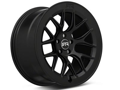 RTR Aero 7 Satin Black Wheel; 20x10.5; 45mm Offset; 5x114.3mm Bolt Pattern; 70.50mm Hub Bore