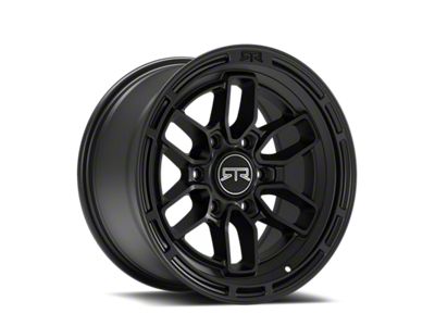RTR EVO 6 Satin Black Wheel; 17x9; 0mm Offset