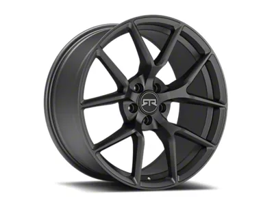 RTR Tech 5 Satin Charcoal Wheel; 19x9.5; 33mm Offset; 5x114.3mm Bolt Pattern; 70.50mm Hub Bore
