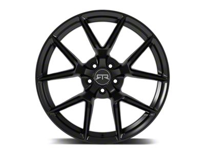 RTR Tech 5 Gloss Black Wheel; 20x10.5; 45mm Offset; 5x114.3mm Bolt Pattern; 70.50mm Hub Bore