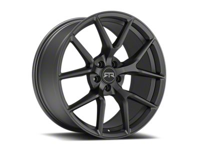 RTR Tech 5 Satin Charcoal Wheel; 20x9.5; 33mm Offset; 5x114.3mm Bolt Pattern; 70.50mm Hub Bore