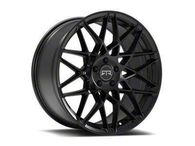 RTR Tech Mesh Gloss Black Wheel; 20x9.5; 33mm Offset; 5x114.3mm Bolt Pattern; 70.50mm Hub Bore