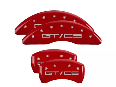 MGP 15-21 Ford Mustang GT/CS 4 Caliper Covers Engraved Front - 10201SGTCRD