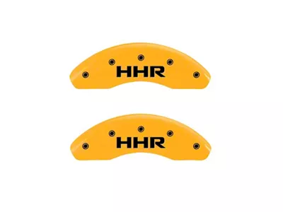 MGP 2 Caliper Covers Engraved Front & Rear HHR Yellow - 14230FHHRYL