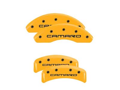 MGP 4 Caliper Covers Engraved F & R Gen 4/Camaro - 14026SCA4YL