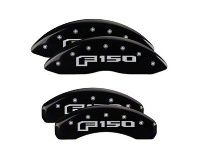 MGP 4 Caliper Covers Engraved F & R Oval Logo/Ford - 10239SF16BK