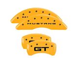 MGP 4 Caliper Covers Engraved Front 2015/Mustang Engraved Rear 2015/GT - 10200S2MGYL