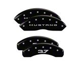 MGP 4 Caliper Covers Engraved Front 2015/Mustang Engraved Rear 2015/37 - 10202SM32BK