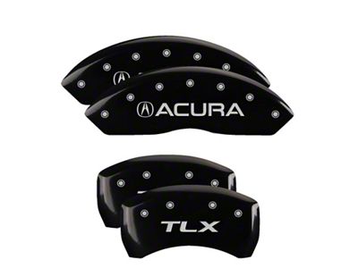 MGP 4 Caliper Covers Engraved Front Engraved Rear TLX - 39018STLXBK