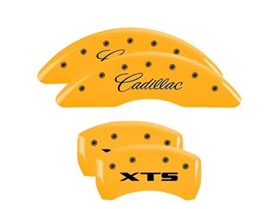 MGP 4 Caliper Covers Engraved Front Engraved Rear XTS - 35008SXTSYL