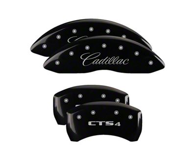 MGP 4 Caliper Covers Engraved Front Cursive/Engraved Rear CTS4 - 35020SCT4BK