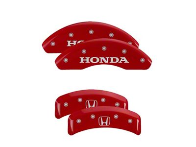 MGP 4 Caliper Covers Engraved Front Engraved Rear H - 20130SHOHRD