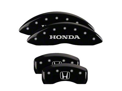 MGP 4 Caliper Covers Engraved Front Engraved Rear H - 20201SHOHBK